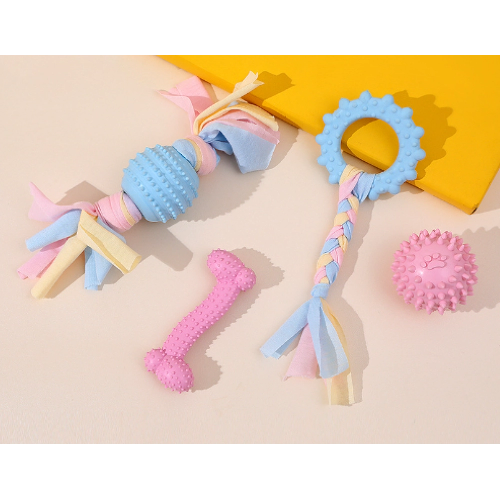 Dog Toy New TPR Bite Resistant Tooth Grinding Stick Puppy Teddy Corgi Tooth Cleaning and Relief Toy Ball Bite Glue Dog Toy New TPR Bite Resistant Tooth Grinding Stick Puppy Teddy Corgi Tooth Cleaning and Relief Toy Ball Bite Glue