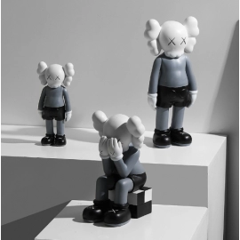 Creative teddy bear decorations, living room, internet celebrity milk tea shop, cartoon dolls, minimalist decorations, soft decorations